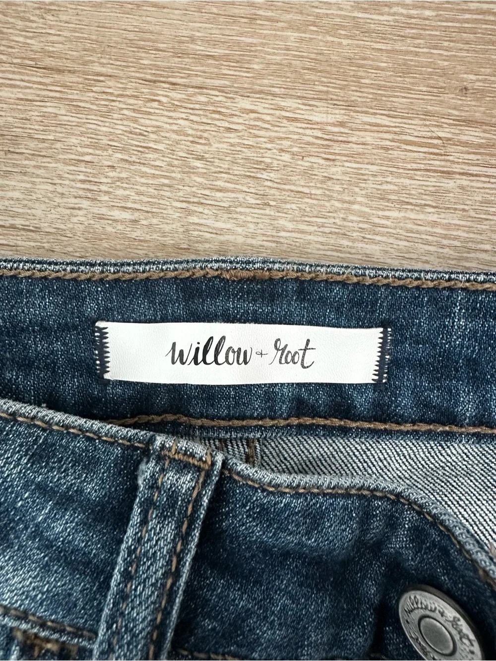 Ripped Boyfriend Jeans for Women - Dark Blue Distressed